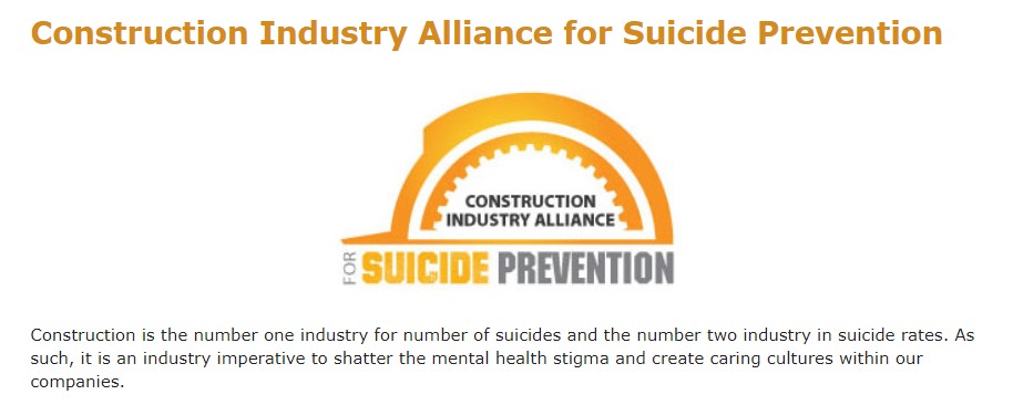 Construction Industry Alliance for Suicide Prevention