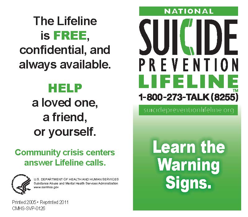 Common Warning Signs of Suicide