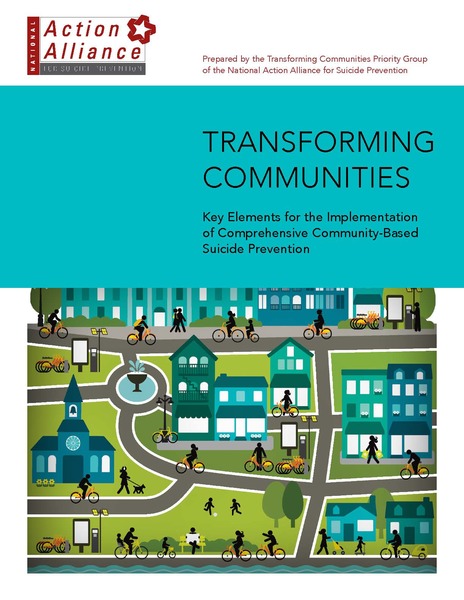  Transforming Communities: Key Elements for the Implementation of Comprehensive Community-Based Suicide Prevention
